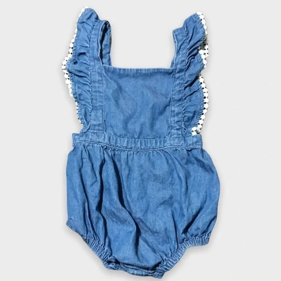 Old  Navy Dark Blue Romper - Picture 1 of 4